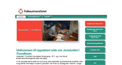 Desktop Screenshot of jusitrondheim.com